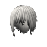 White Emo Scene Layered Japanese Hair w/ strands