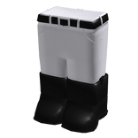 White Equestrian Pants w Boots