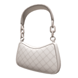 White Fashionable Shoulder Bag