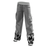 White Flame Baggy Pants w/ Shoes