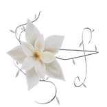 White Flower Arm Band [Right]