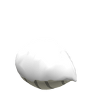 White Fluffy Moth Abdomen