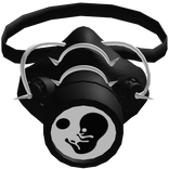 White Fotus Gas Mask