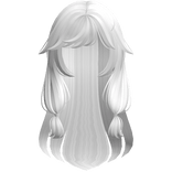 White Fox Strands Long Hair