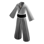 White FreshCut Kimono