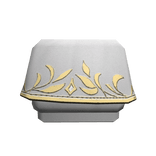 ♾️White Gilded warden left shoulder