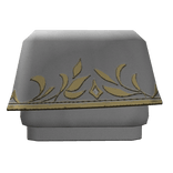 ♾️White Gilded warden right shoulder