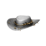 White Gold Thorn Cowboy Hat