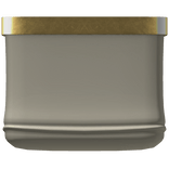 White Gold Trim Glove ( Left )