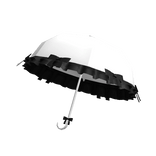♡ white gothic ribbon parasol