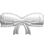 white gothic ruffled top