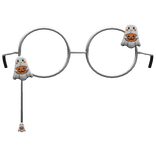 white halloween ghost eyewear