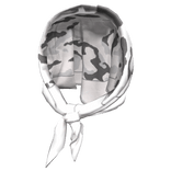 White Head Scarf Wrap 🫐