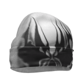 White Hellstar Airbrush Beanie