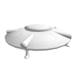 White Hovering UFO | Addon