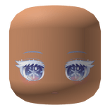 White Ice Queen Snowflake Gaze Elsa Christmas