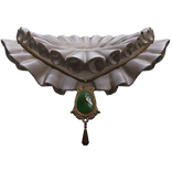White Jester Neck Ruffle 3.0