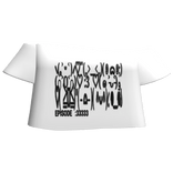 white kaomoji shirt