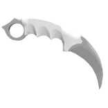 White Karambit