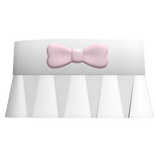 white kawaii gamer kitty dress shirt ୨୧