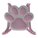 White Kitty Paw Backpack  1.0 🐾