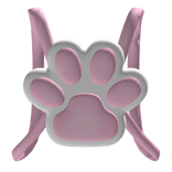 White Kitty Paw Backpack  3.0 🐾