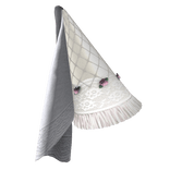 White Laced Medieval Princess Hennin