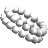 White Layered Pearl Armband (R)