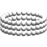 White Layered Pearl Choker