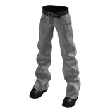 White Leather Pants w/ Shoes