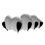 White Left Paw w/ Claws (R6)