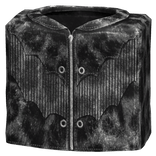 White Leopard Vintage Fringe Vest