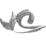 White Long Siren Tail