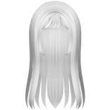 white long straight anime doll soft sweet hair