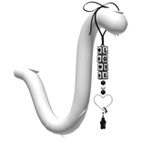 White Love Baby Tail