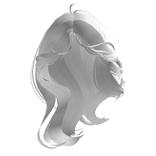 White Luscious Silk Hair