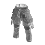 ♾️ White Medieval Outlaw pants