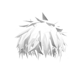 White Messy Anime hair V2