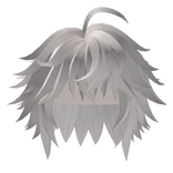 White messy hair anime season 27