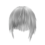 White Messy Long Hair 23.0