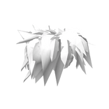 White Messy Scene Hair