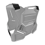 White Motocross Chest Protector