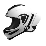 White Motorcycle Helmet Alpina R1 Visorless