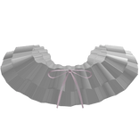 ♰ white n pink gothic little ruffled collar 3.0