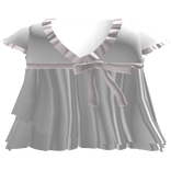 ♡ white n pink pretty little gothic doll dress