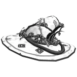 [White Nature Witch/Wizard Set] Flower Hat