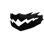 White Neon Devil Smile Teeth Mask