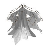 White Ornate Royal Dress