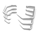 White Outer Ribs [R6]