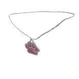 White Paw Necklace